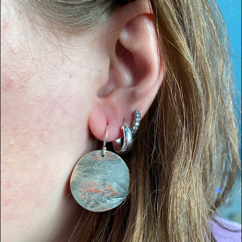 Sterling silver earrings